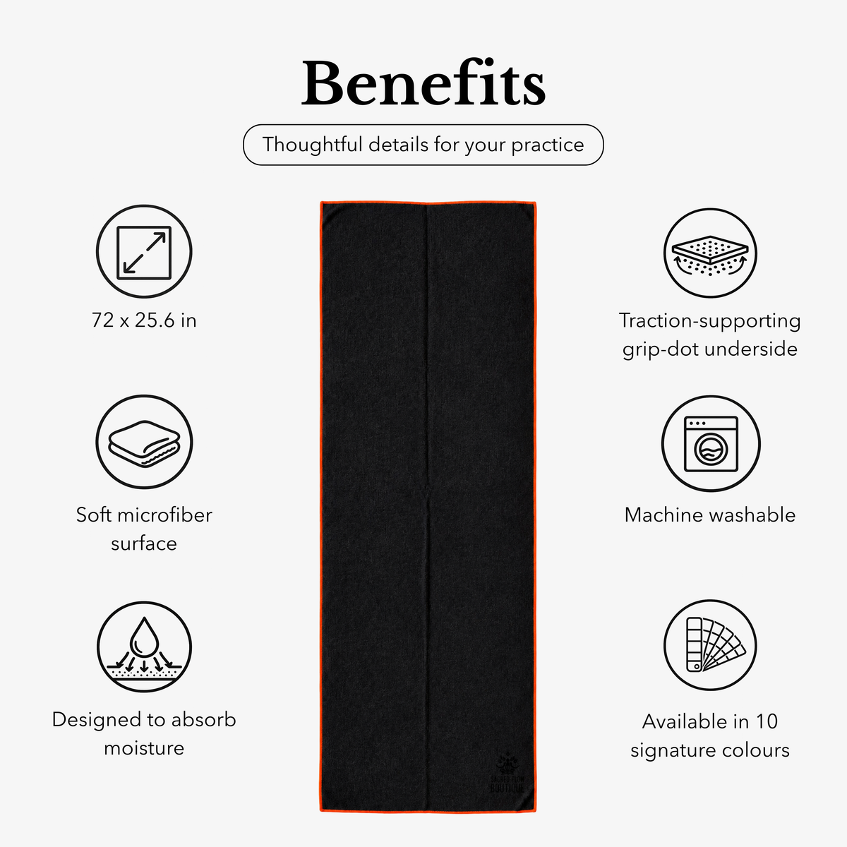 Flow Yoga Mat Towel