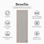 Flow Yoga Mat Towel 36