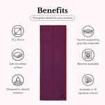 Flow Yoga Mat Towel 20