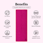 Flow Yoga Mat Towel 60