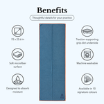 Flow Yoga Mat Towel 44