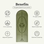 PU Arched Yoga Mat 39