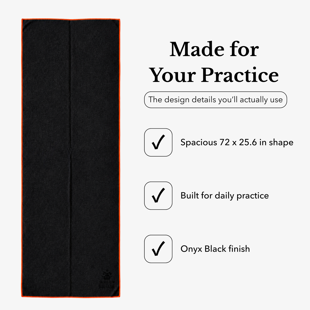 Flow Yoga Mat Towel