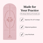 PU Arched Yoga Mat 18