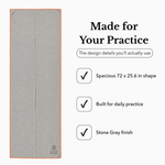 Flow Yoga Mat Towel 38