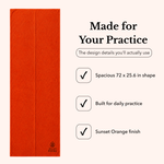 Flow Yoga Mat Towel 54