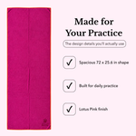 Flow Yoga Mat Towel 62