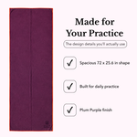 Flow Yoga Mat Towel 22