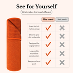 Flow Yoga Mat Towel 55