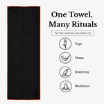 Flow Yoga Mat Towel 16