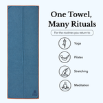 Flow Yoga Mat Towel 48