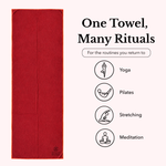 Flow Yoga Mat Towel 72