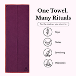 Flow Yoga Mat Towel 24