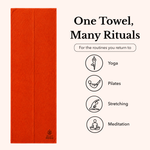 Flow Yoga Mat Towel 56