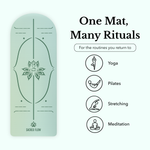 PU Arched Yoga Mat 10