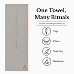Flow Yoga Mat Towel 40