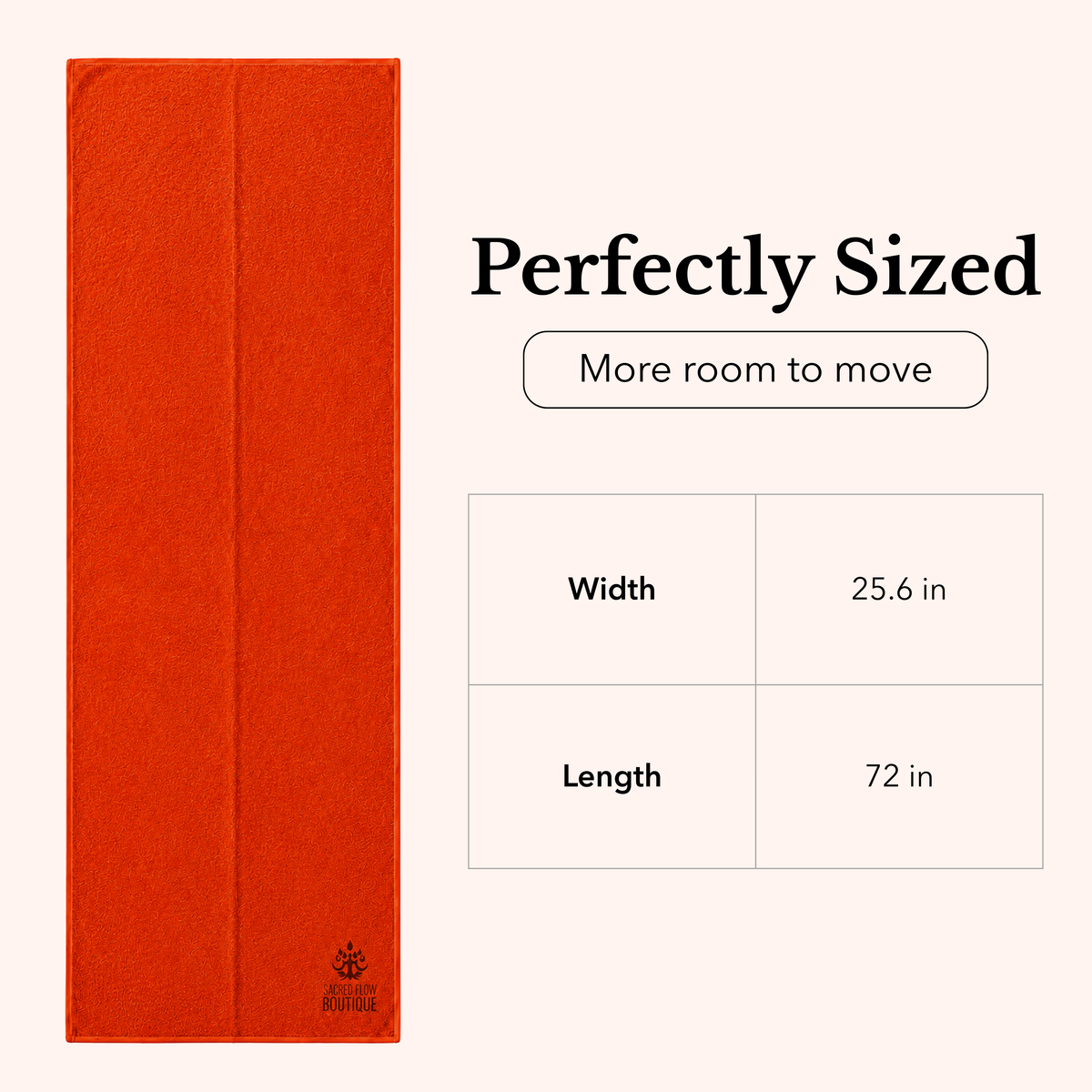 Flow Yoga Mat Towel