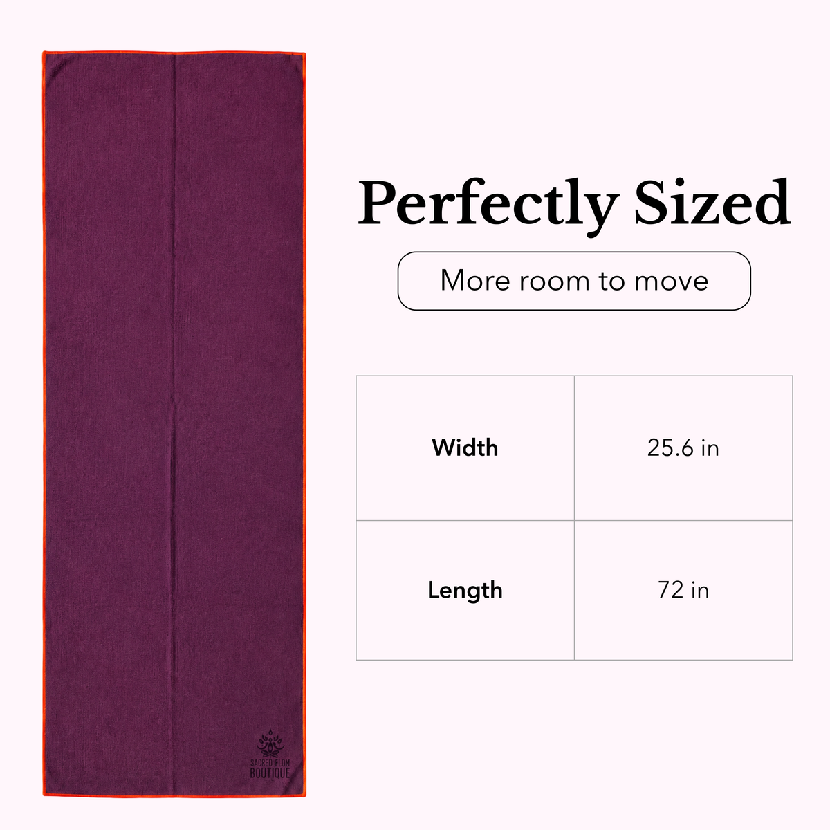 Flow Yoga Mat Towel