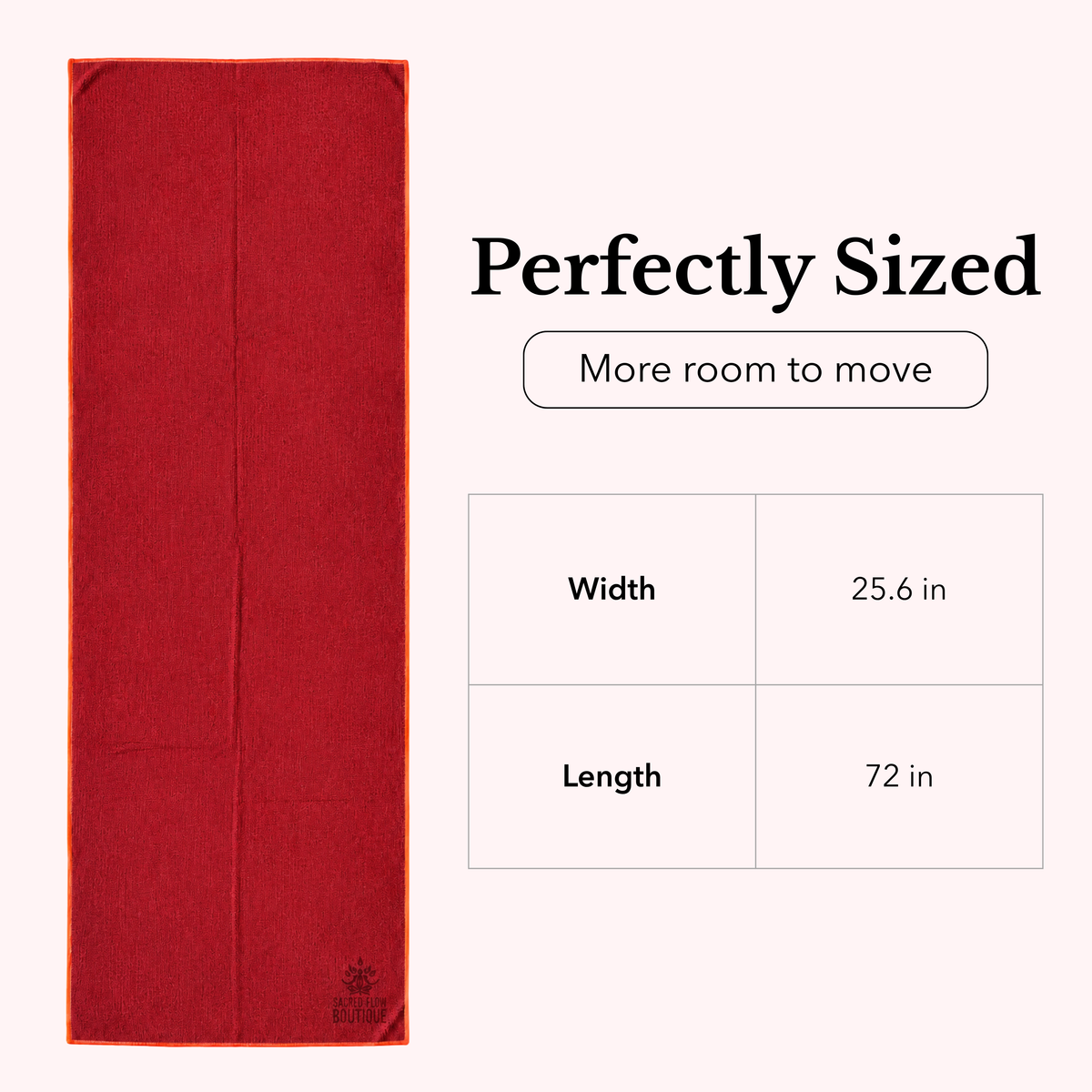 Flow Yoga Mat Towel