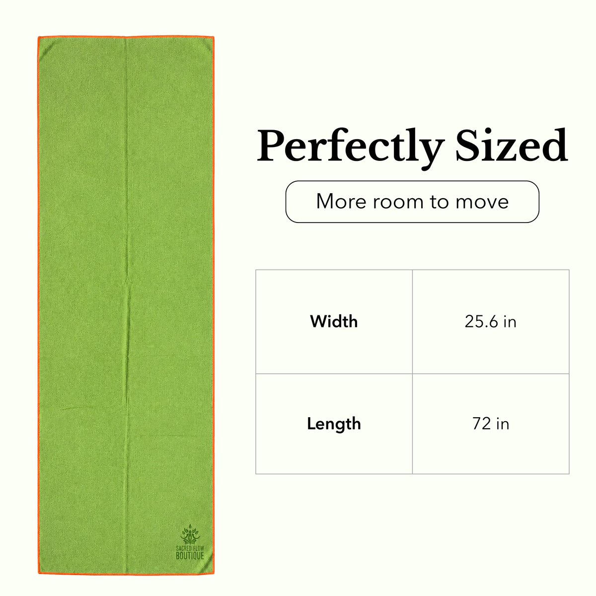 Flow Yoga Mat Towel