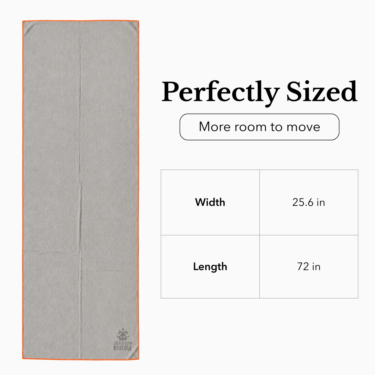 Flow Yoga Mat Towel