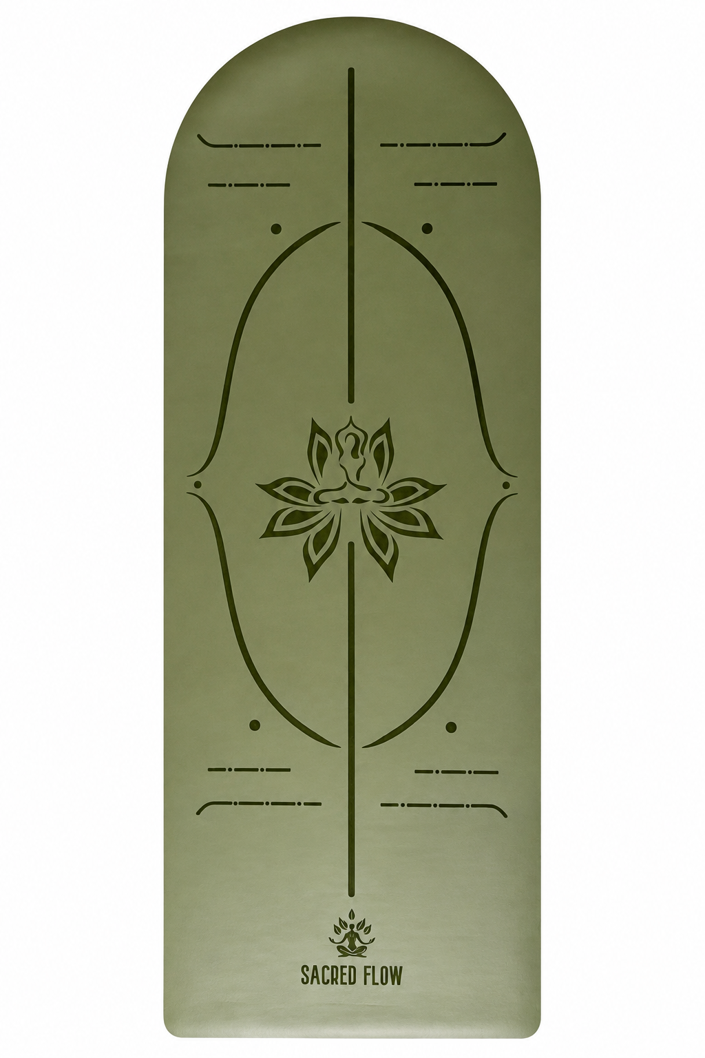 PU Arched Yoga Mat
