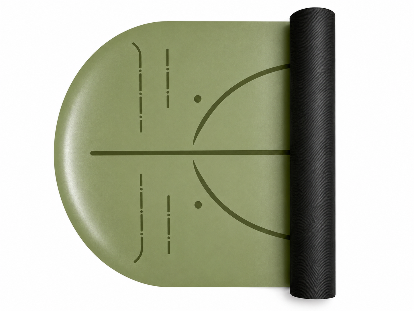 PU Arched Yoga Mat