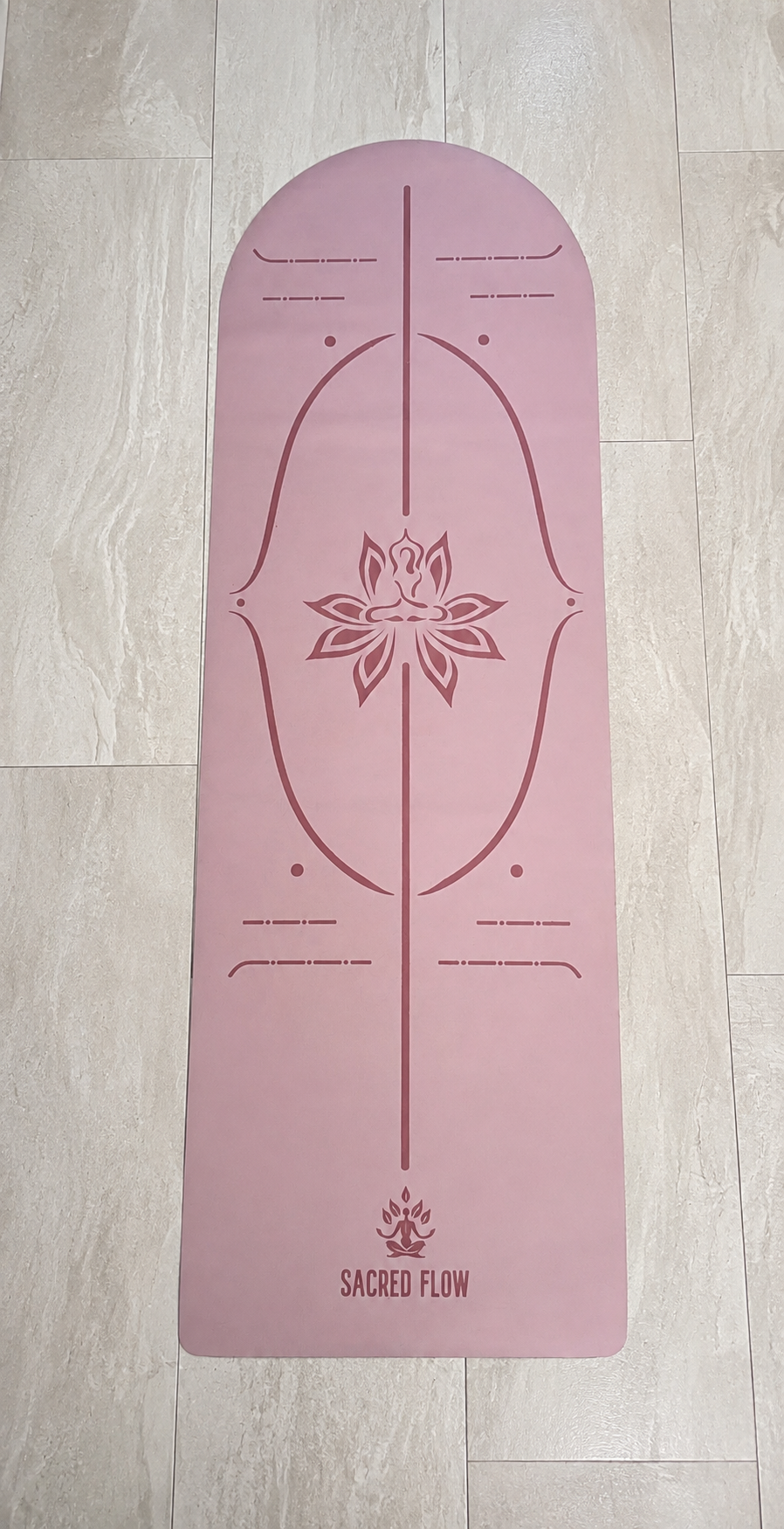 PU Arched Yoga Mat