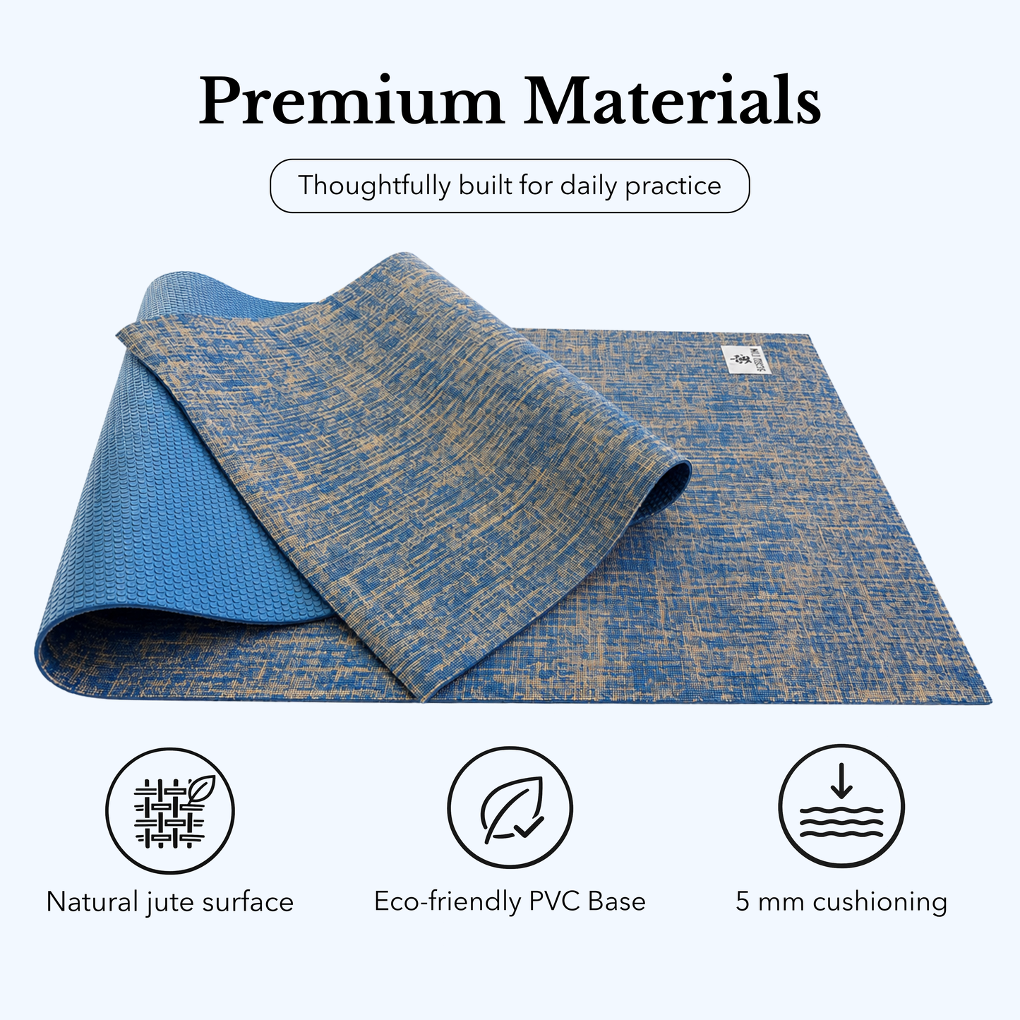 Natural Jute Yoga Mat