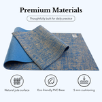 Natural Jute Yoga Mat 55