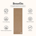 Natural Jute Yoga Mat 30