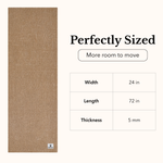 Natural Jute Yoga Mat 33