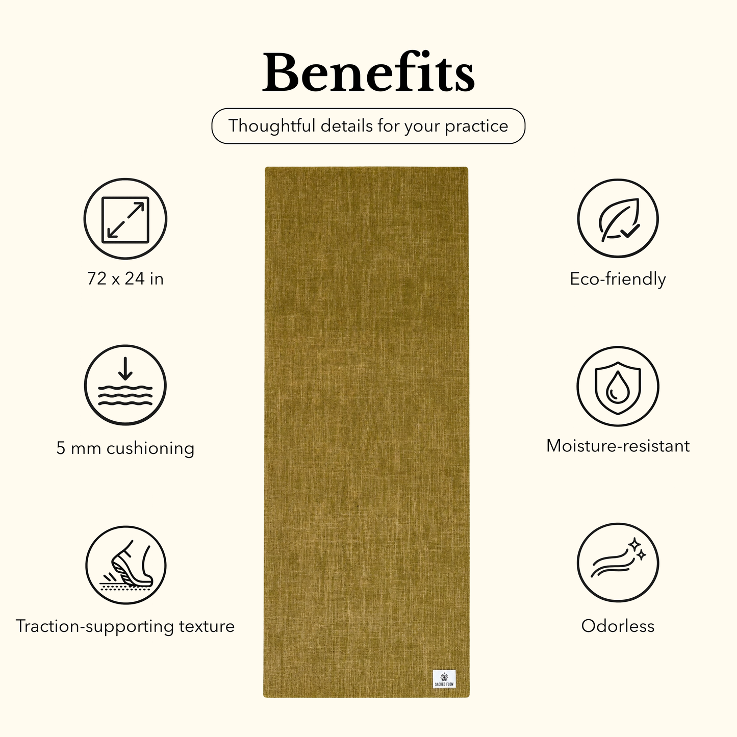 Natural Jute Yoga Mat