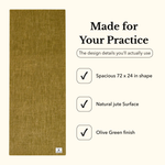 Natural Jute Yoga Mat 44