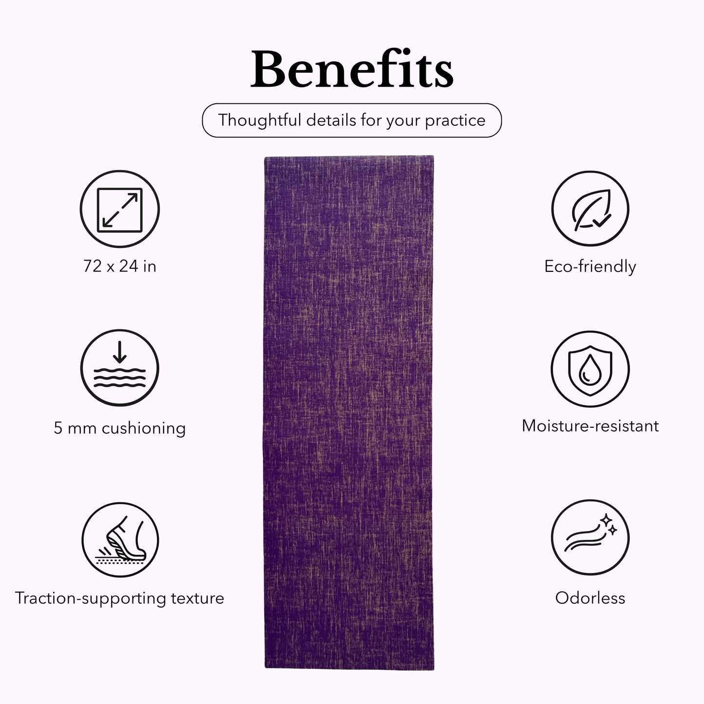 Natural Jute Yoga Mat