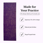 Natural Jute Yoga Mat 11
