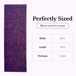 Natural Jute Yoga Mat 12