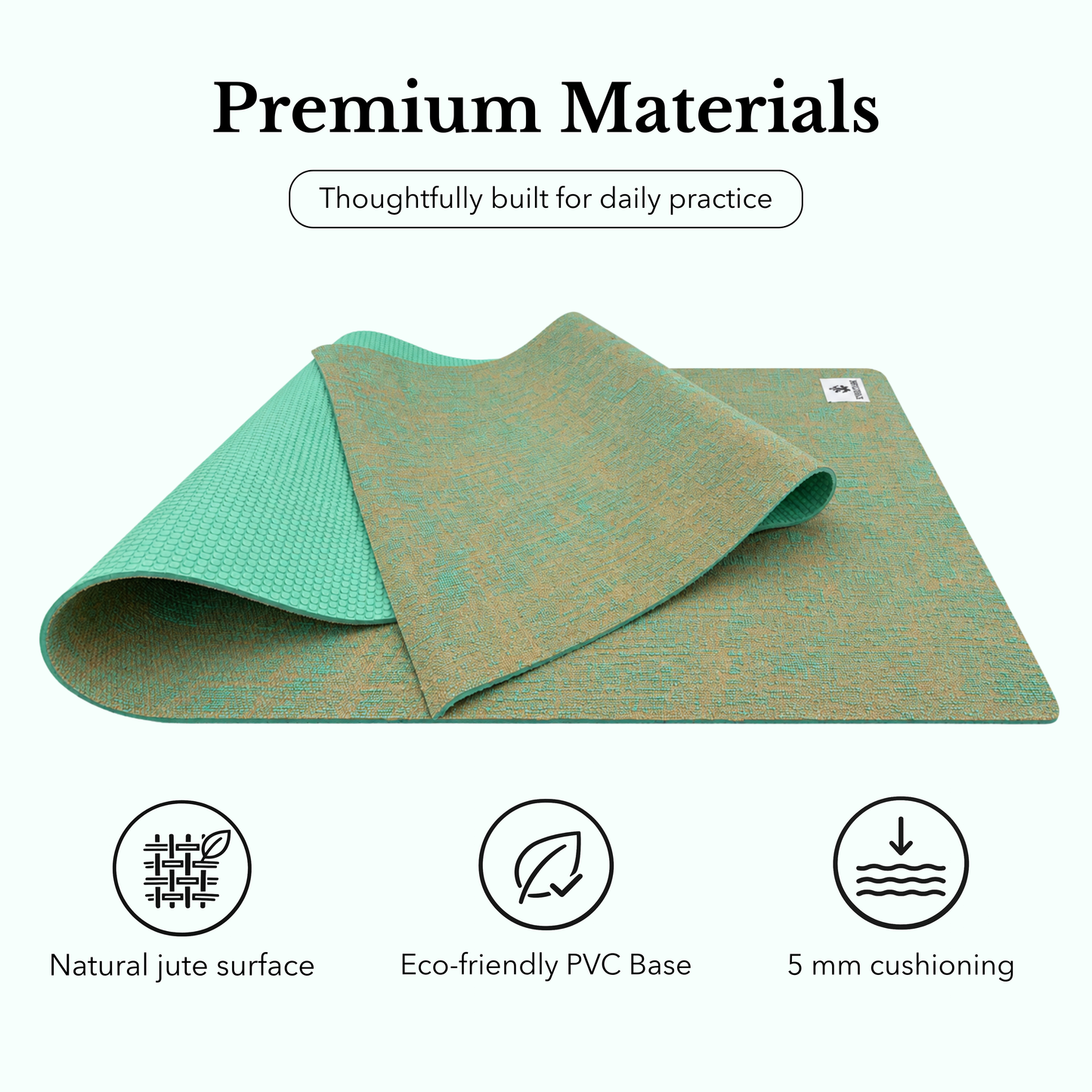 Natural Jute Yoga Mat