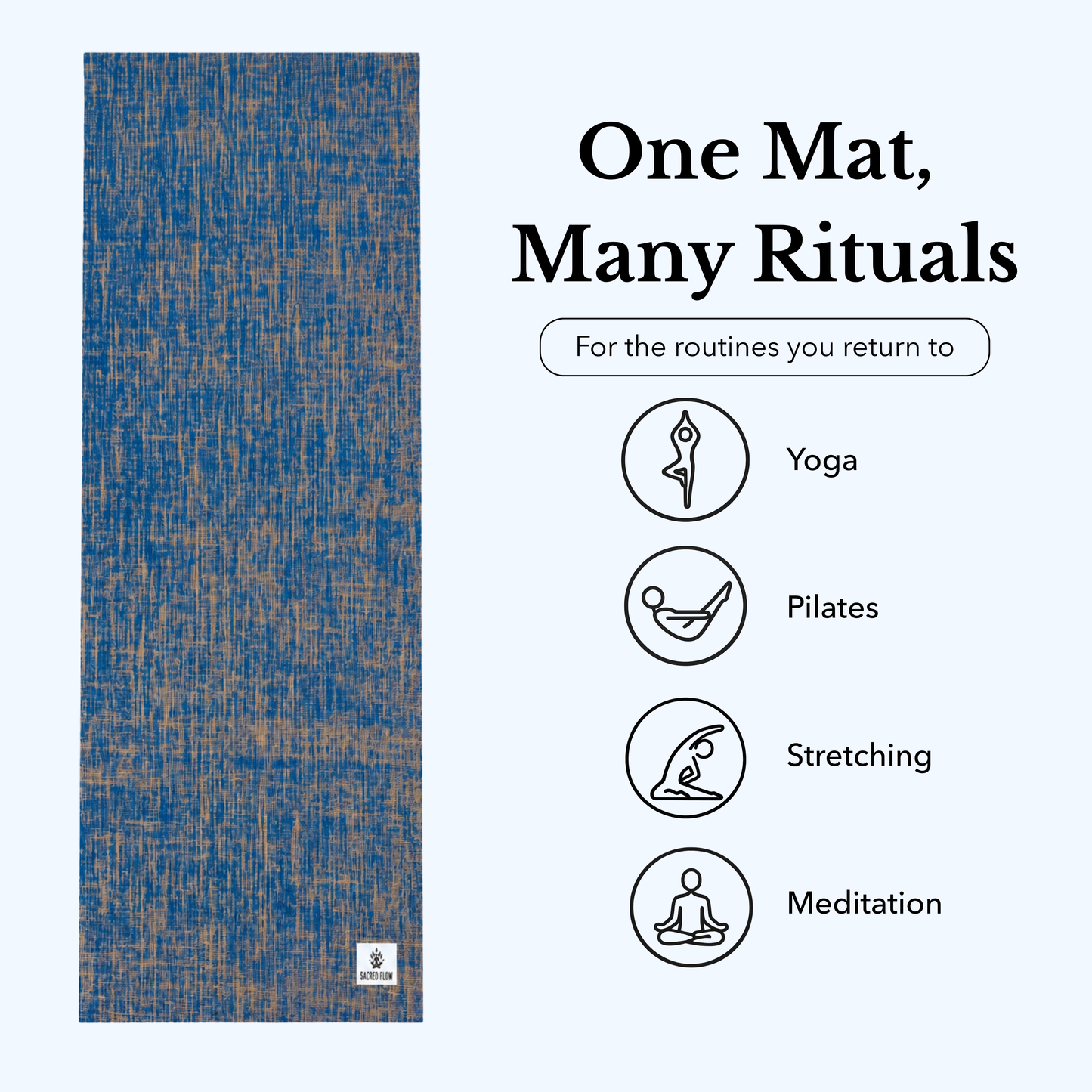 Natural Jute Yoga Mat