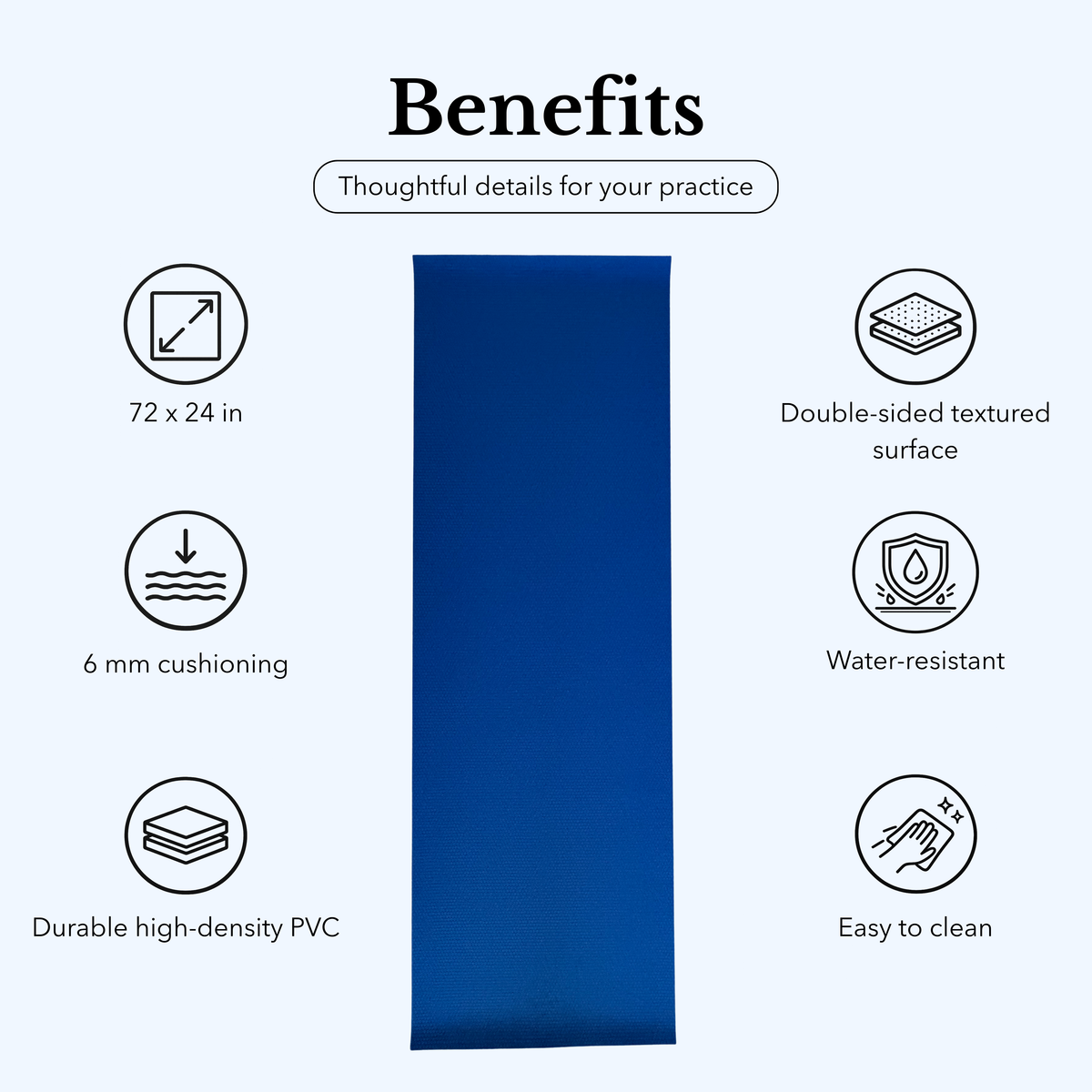 Signature Comfort PVC Yoga Mat