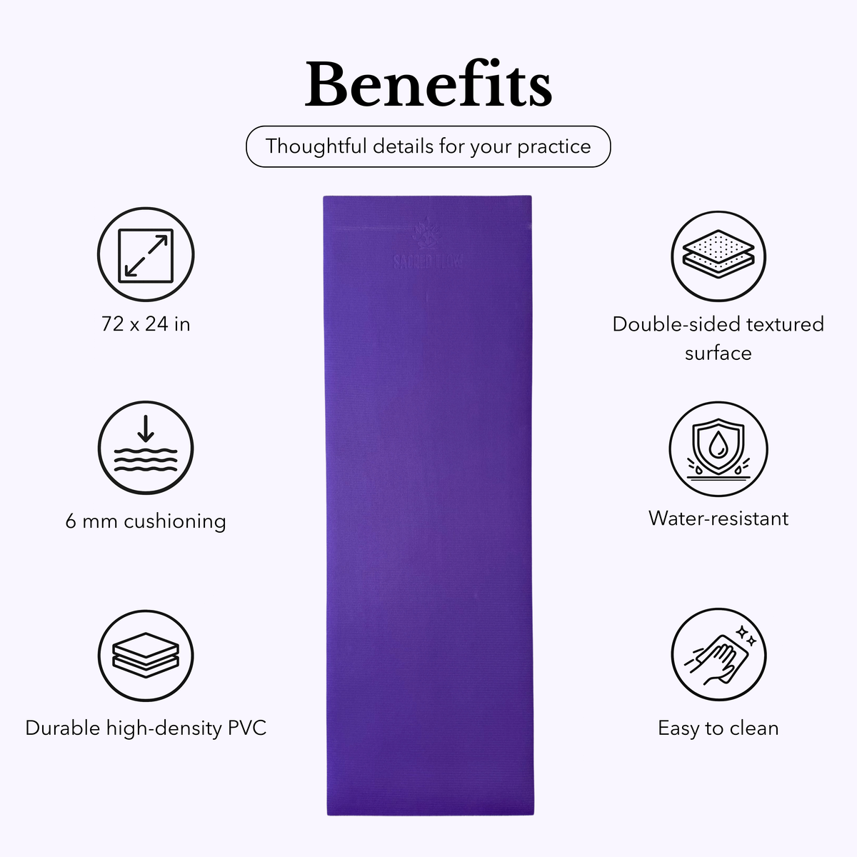 Signature Comfort PVC Yoga Mat
