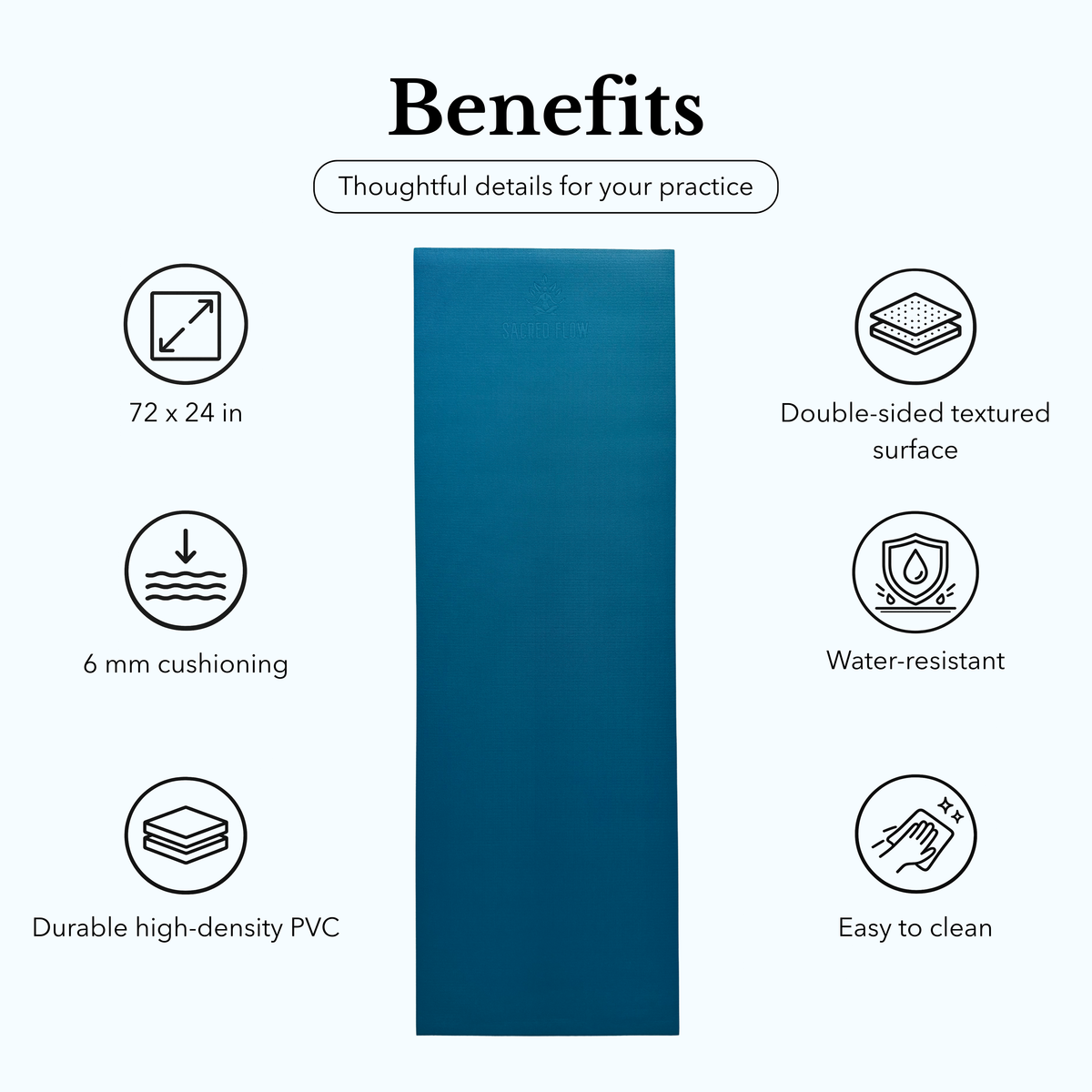 Signature Comfort PVC Yoga Mat