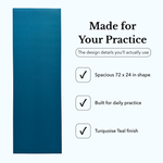 Signature Comfort PVC Yoga Mat 30