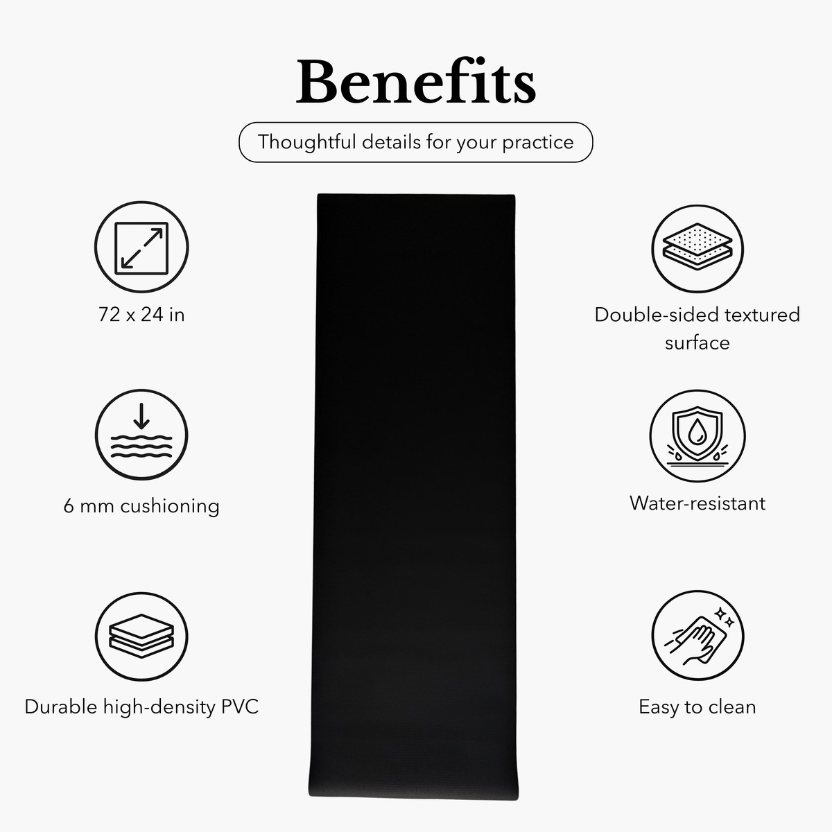 Signature Comfort PVC Yoga Mat