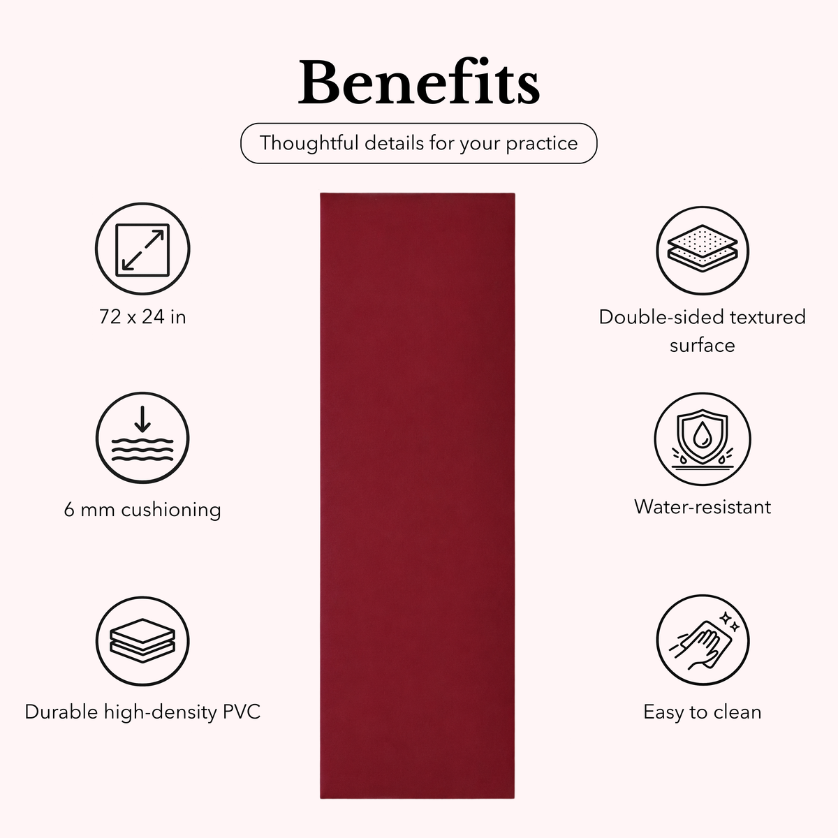 Signature Comfort PVC Yoga Mat