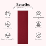 Signature Comfort PVC Yoga Mat 37