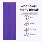Flow Yoga Mat Towel 7