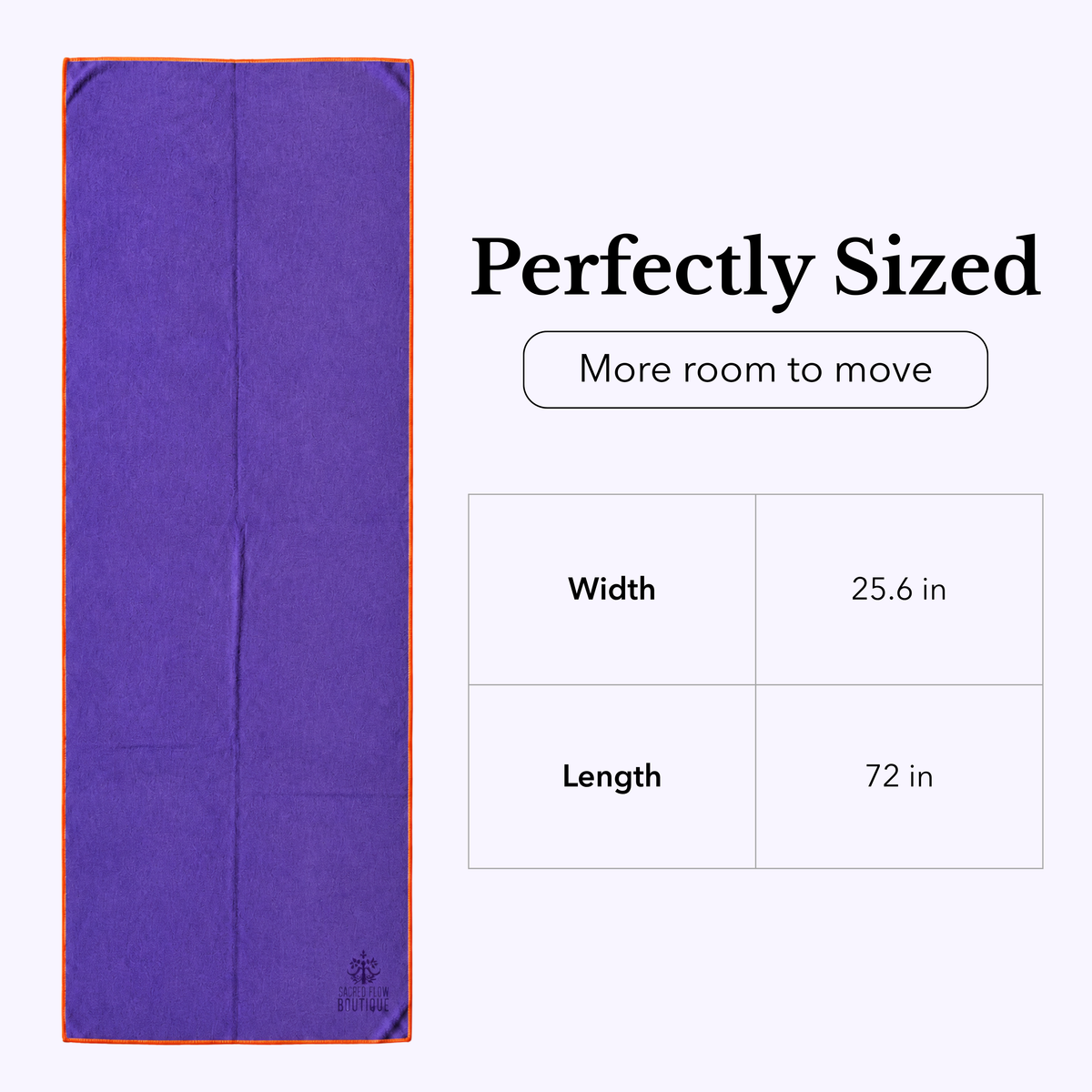 Flow Yoga Mat Towel